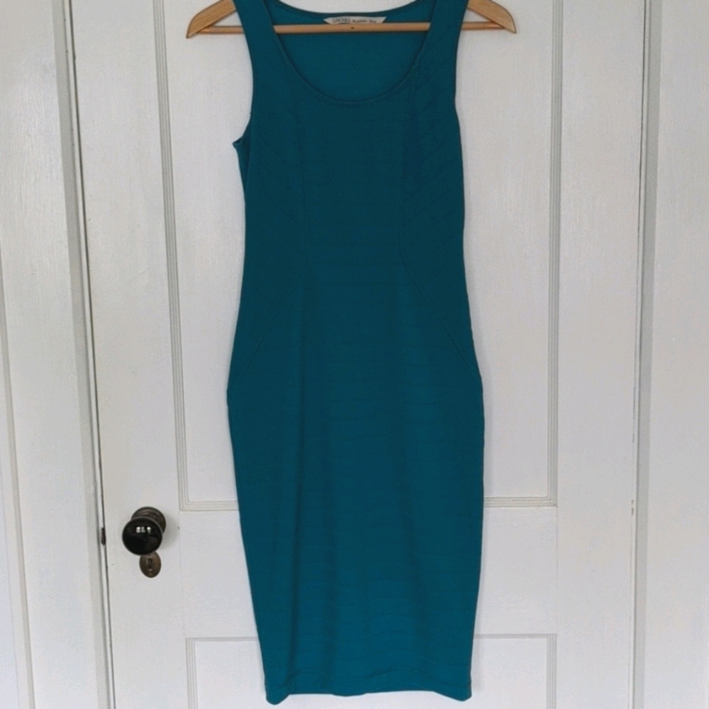 Rachel Roy Teal Bodycon Dress
